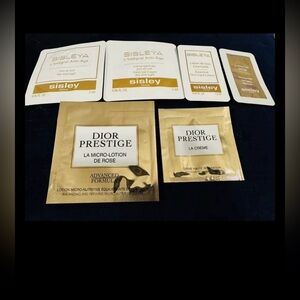Sisley L’integral Anti-Age, La Nuit, Dior Prestige lotion, La crème